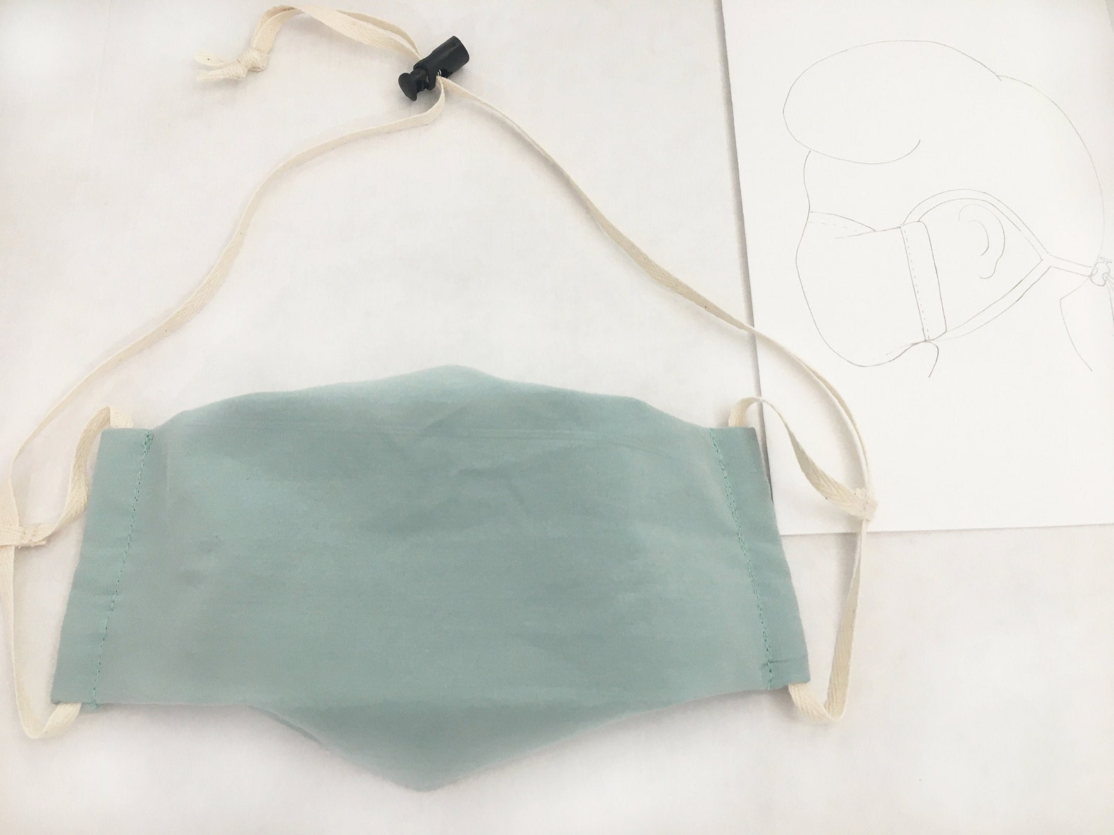 Reusable 3D face mask