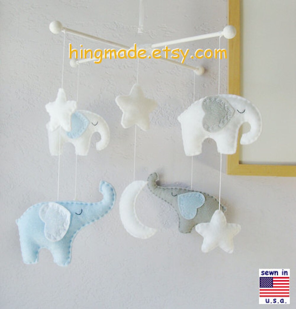 Baby Mobile Baby Crib Mobile Children Decor Elephant
