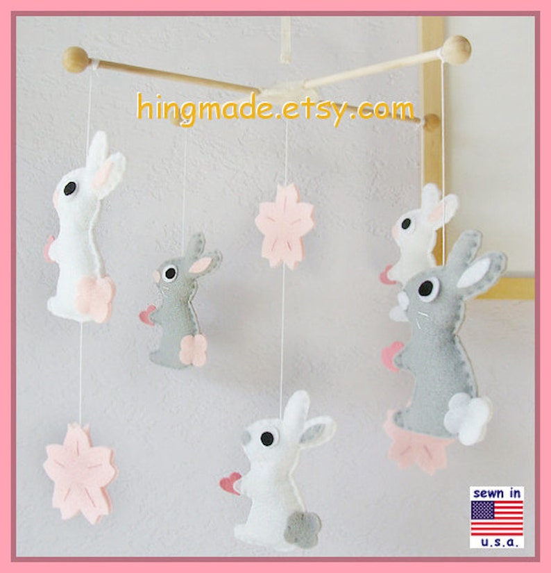 bunny mobile for crib