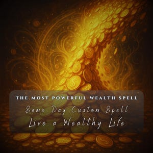 Prosperity Spell to Attract Wealth, Money & Abundance | Fast Results | Custom Energy Ritual, Prosperity Spell, Become Rich, Same Day Spell