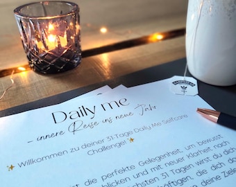 31-Day Selfcare Challenge PDF | Mindfulness & Reflection Journal (Download)