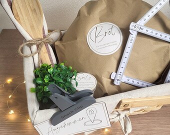 Einweihungsgeschenk Brot Salz | 3 Etiketten zwei Varianten | direkter download | Einzugsgeschenk Hausbesitzer Richtfest Umzug Haus Wohnung
