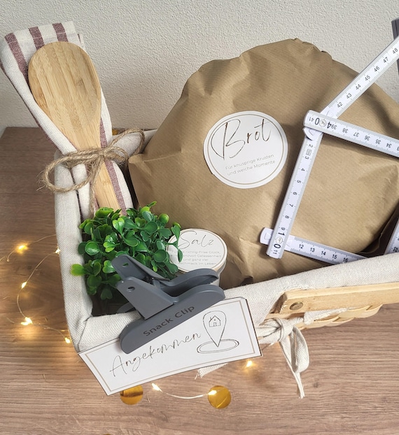 Einweihungsgeschenk Brot Salz | 3 Etiketten zwei Varianten | direkter download | Einzugsgeschenk Hausbesitzer Richtfest Umzug Haus Wohnung