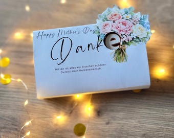 Toffifee Banderole Muttertag zum Ausdrucken – Geschenk Mama DIY – Süßigkeitenverpackung – Last Minute Muttertagsgeschenk – PDF imprimible
