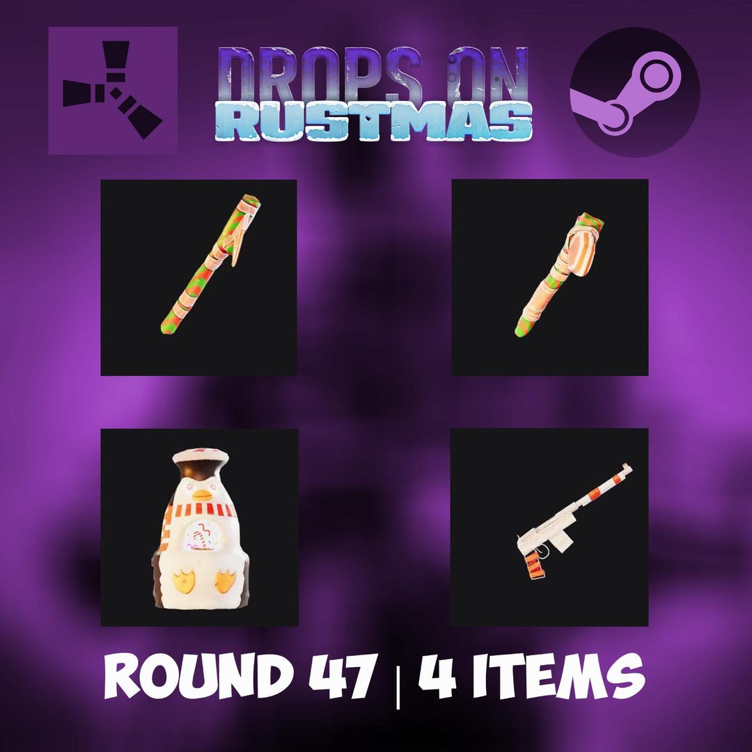 Rust Twitch Drops - Round 47 - Etsy UK