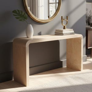 Travertine Marble Stone Entryway Console Table, Luxury Home Furniture