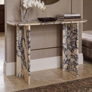 Marble Dresser Custom Order Natural Stone Console Table Entryway Furniture