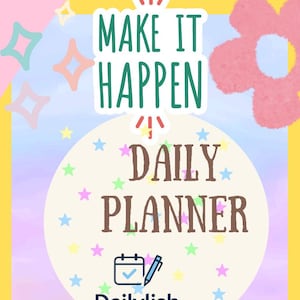 2025 Digital Planner | Undated GoodNotes Planner | Minimalist iPad Planner PDF | Digital Journal for iPad | Daily Weekly Monthly Layout