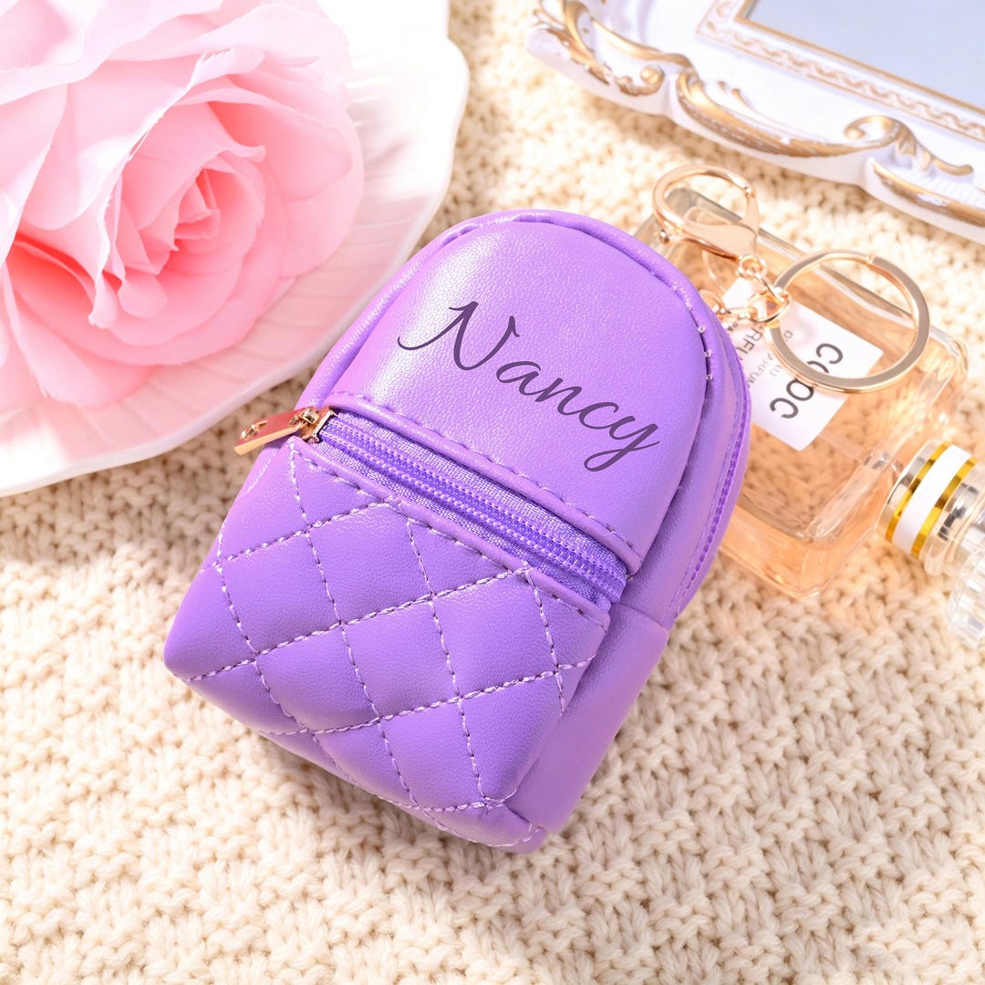 Customized Mini Backpack, Keychain Bag, Lipstick Holder Keychain ...