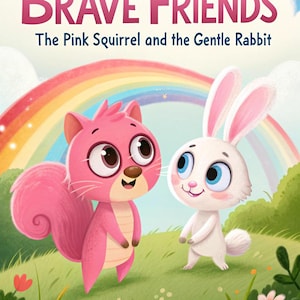 Brave Friends: The pink squirrel and the gentle rabbit