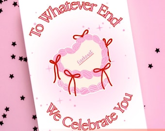 Fireheart Birthday Card | Throne of Glass Inspired | Digital Download