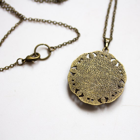 Wreath heart necklace hand embroidered necklace beaded