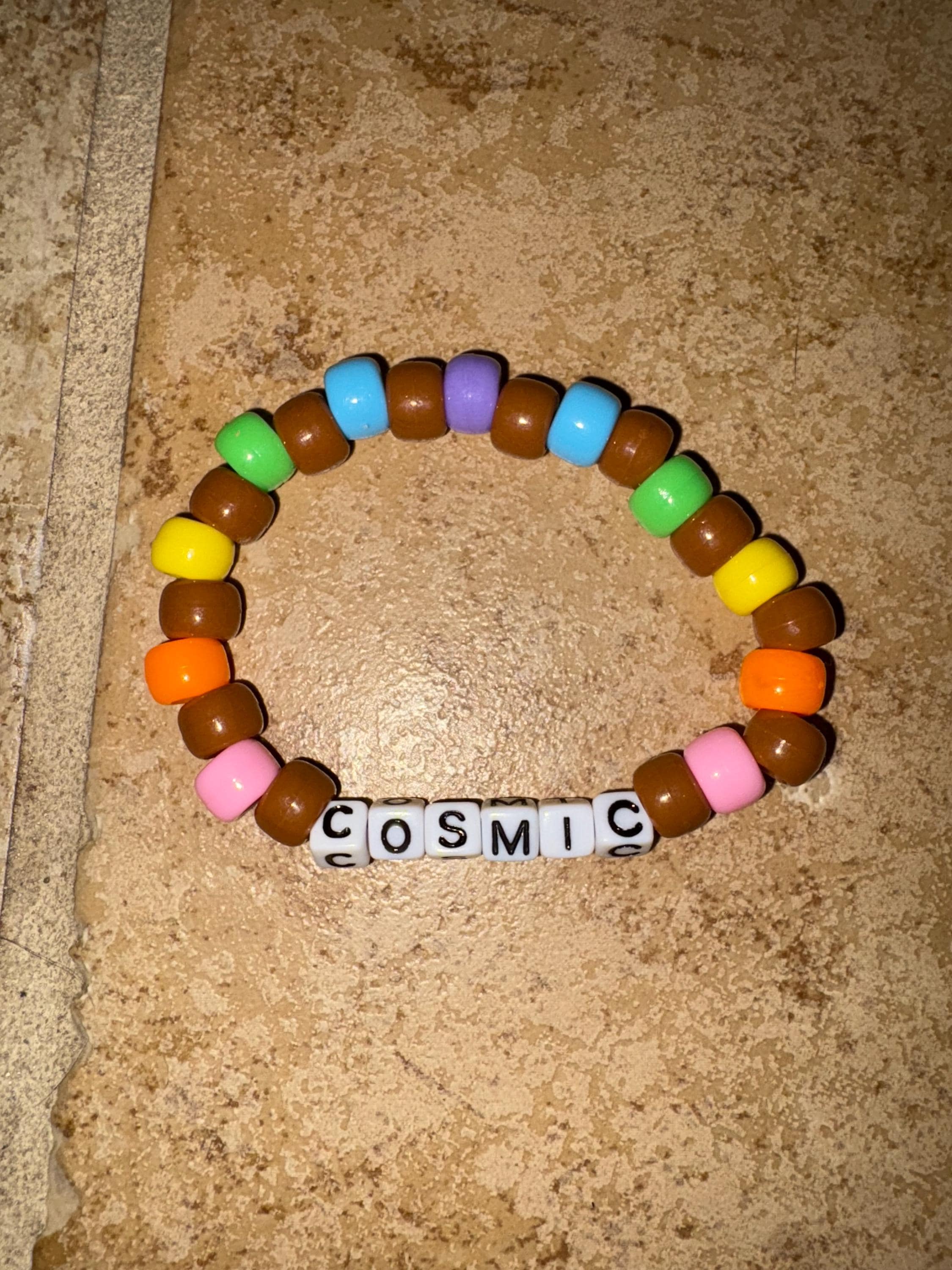 Cosmic Brownie Kandi Bracelet: Chocolate Food Jewelry - Etsy