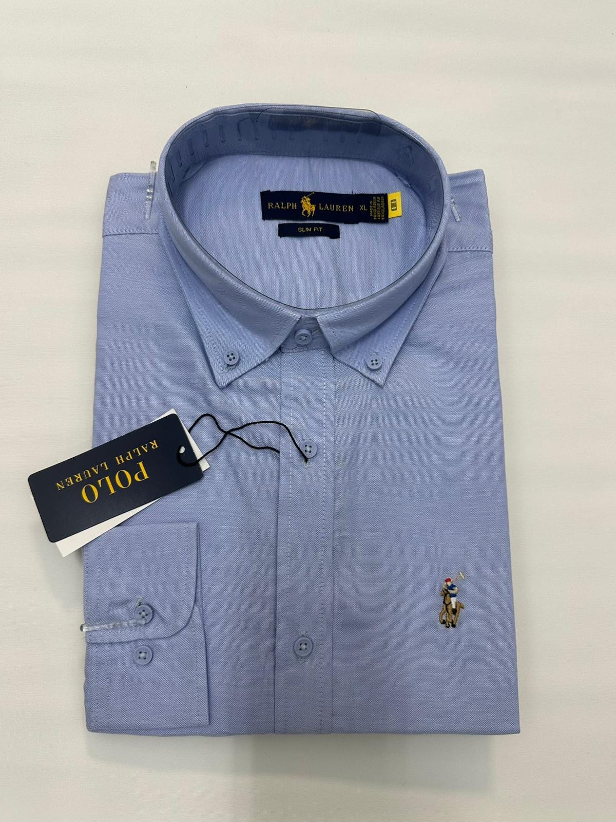 Men's Ralph Lauren Oxford Style Shirt-slim Fit-smart Casual Look - Etsy