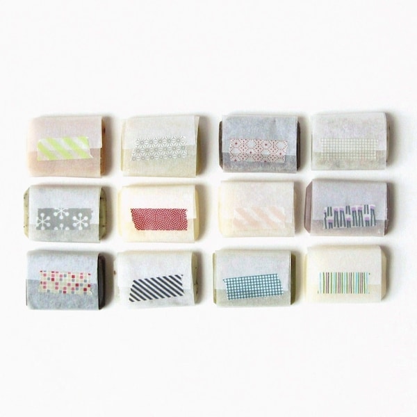 Some of Each Please Gift Set - 12 Vegan Handmade Soap Samples made with Organic Ingredients