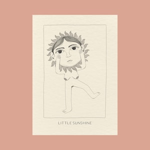 Little Sunshine - voeux (A6 avec enveloppe)