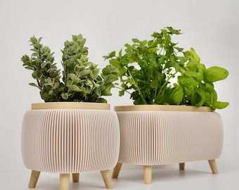 THALOR Herb Planter Set