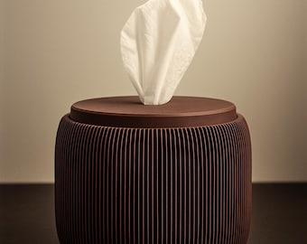 TISEO Modern ribbad näsdukshållare – Badrumsinredning