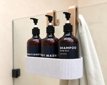 TAVO Shower Caddy for Glass Shower Screen