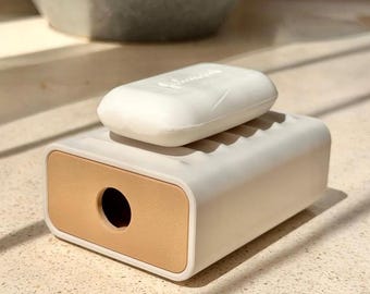 Minimalist Travel Soap Case with Removable Tray