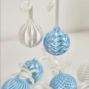 Enfeites de Natal | Decorações minimalistas para árvore de Natal (conjunto de 8, 16 ou 24) imagem 11