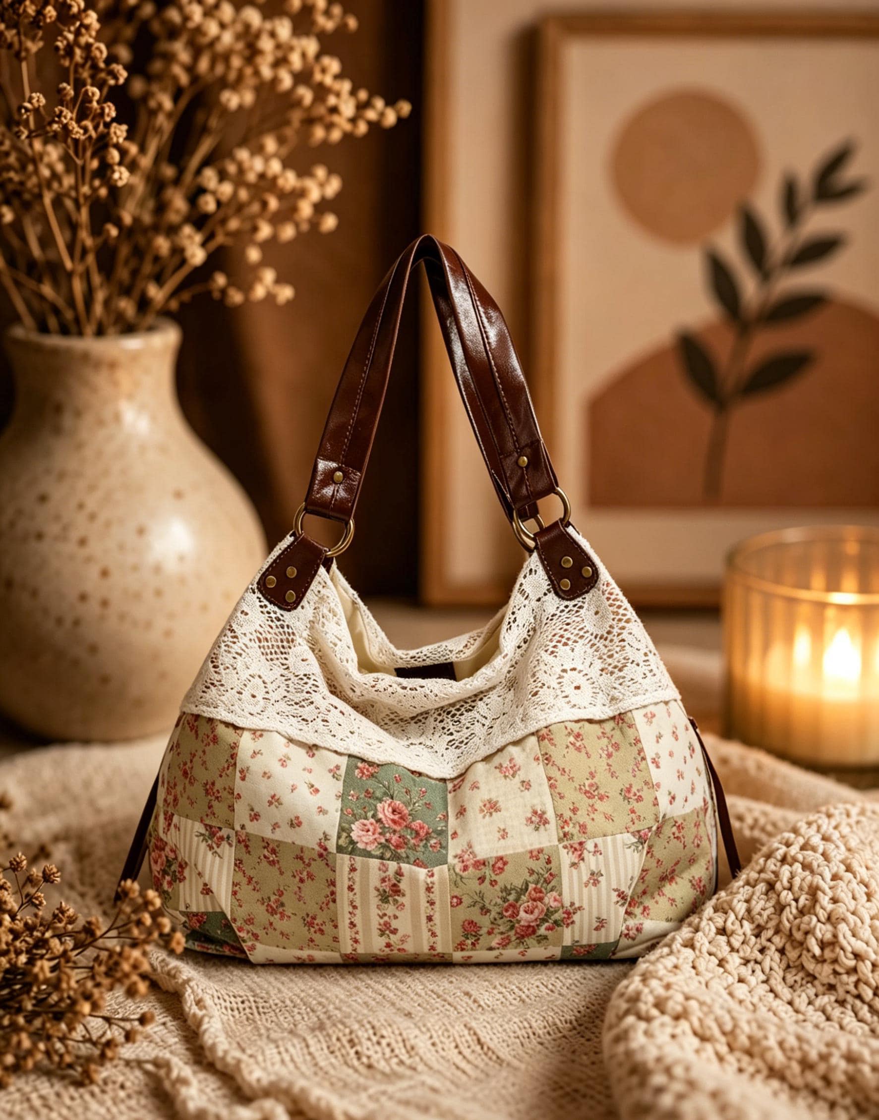 Vintage leather bag patchwork - Etsy 日本