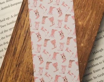 Marcador de libros por correo - Botas de vaquera