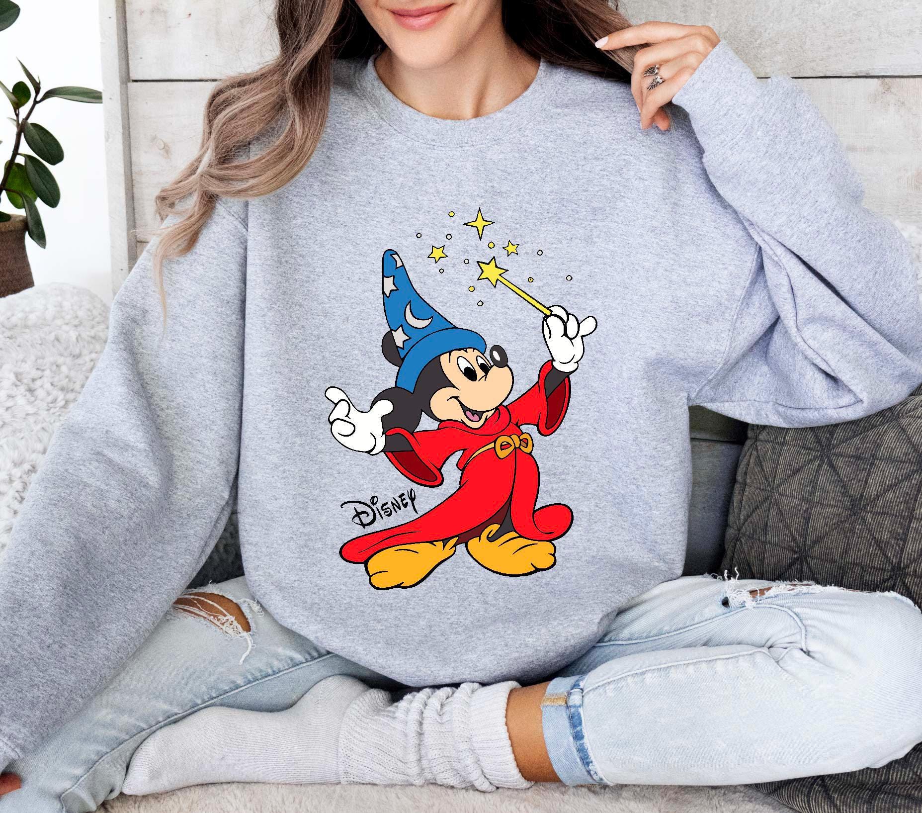 Fantasia Sorcerer Mickey Sweatshirt, Disney Fantasia Movie 