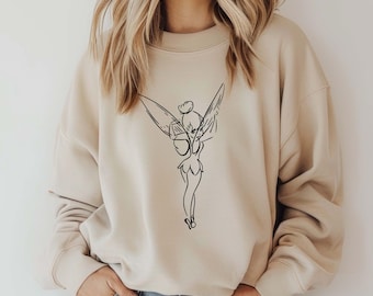 Tinker Bell & Co Sweatshirt, Disney Princess Crewneck, Tinker Bell Fairy Sweater, Walt Disney Trip Hoodie, Magic Kingdom Pullover