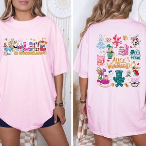 Alice In Wonderland T Shirt, Comfort Colors® Disney Alice Tee, Princess Alice Shirt, Alice In Wonderland Shirt, Disney Princess Tee