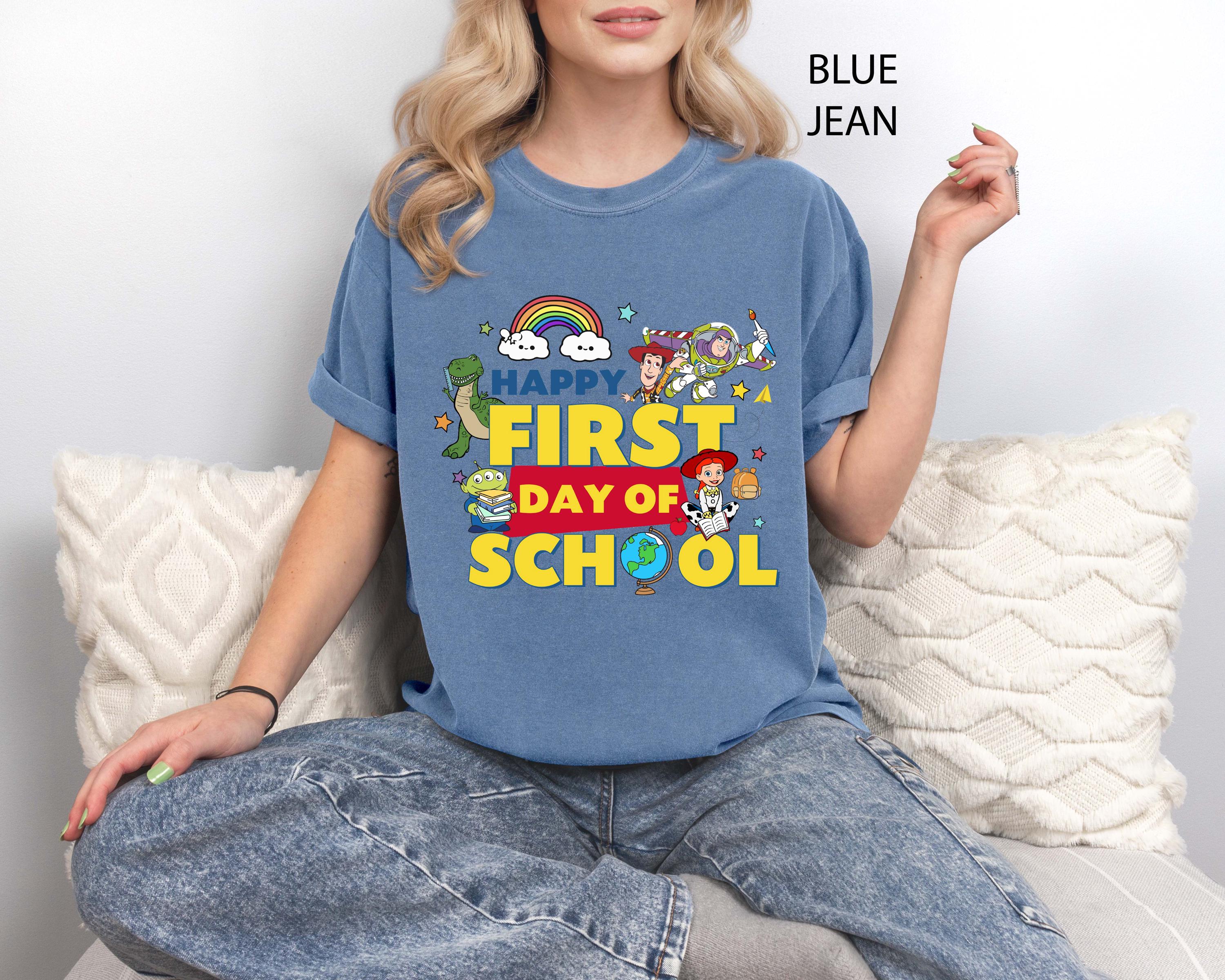 Toy Story First Day Of School Shirt, Disney Pixar Teacher Tee, Back To School Shirt, Happy First Day Teacher Gift, Classroom Outfit
