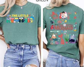 The Little Mermaid Shirt, Ariel Comfort Colors Disney Tee, Women’s Mermaid Shirt, Disney Princess Ariel Shirt, Magic Kingdom T-shirt