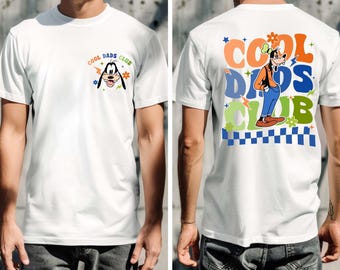Chemise Disney Goofy Cool Dads Club, t-shirt Dingo Dad Disneyworld, chemise vintage Dingo pour la fête des pères, cadeau pour papa, chemise Disney Comfort Colors®