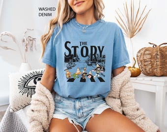 Pixar Toy Story Characters Shirt, Toy Story In Traffic Cones, Toy Story Crossing Road Shirt, Buzz Lightyear Tees, Disney Family Trip Shirt