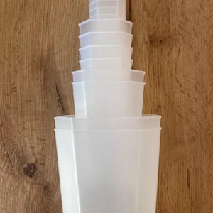 Clear Square/Octagon Pot BUNDLE DEAL