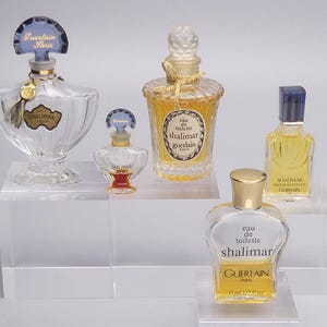 ゲラン シャリマー コレクション ヴィンテージ香水瓶 5本入り E0084