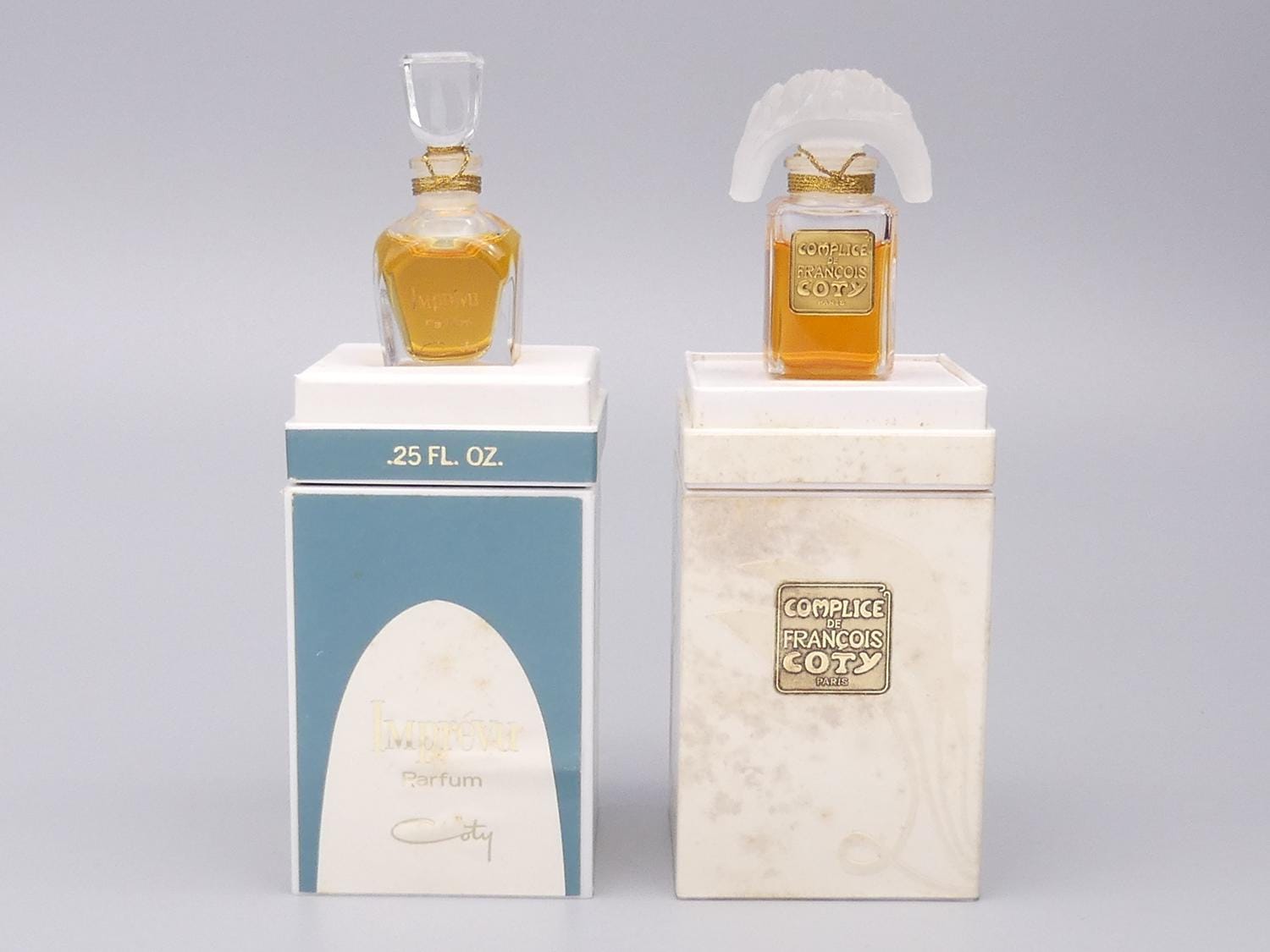 【30ml未開封】coty COMPLICE DEFRANCOIS parfum READ Vintage 70s Coty COMPLICE Perfume Extrait .25 oz Sealed