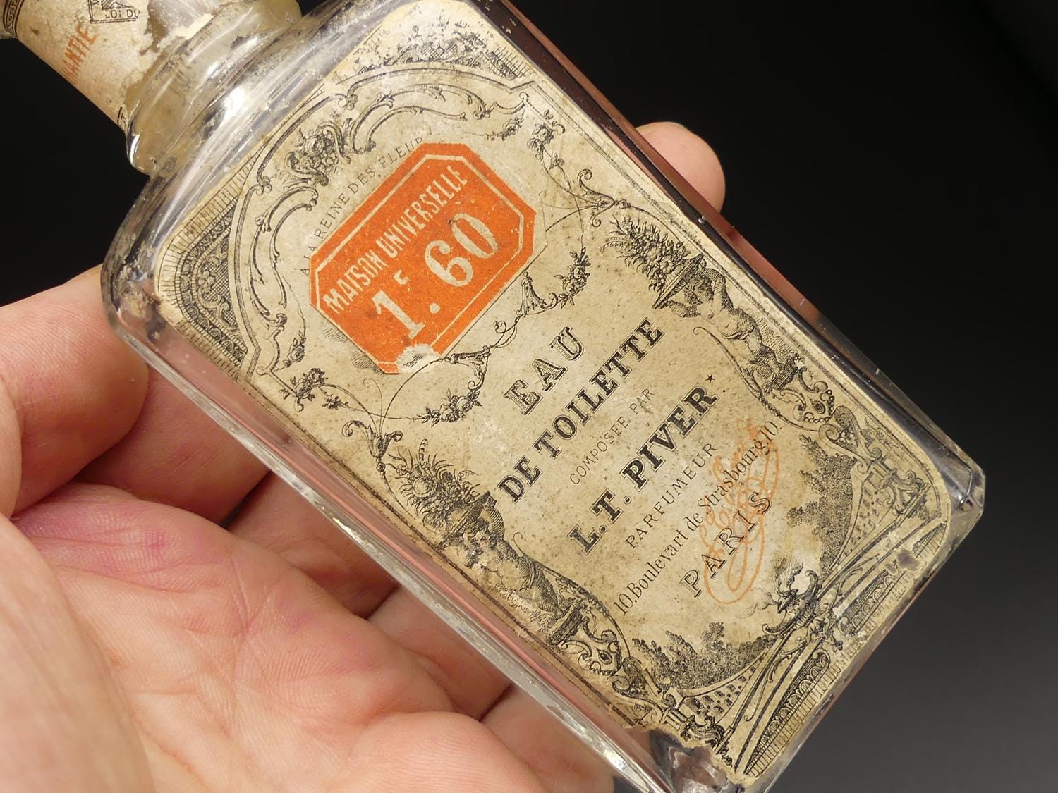 アンティーク L.T. PIVER 香水瓶 1870-1910 E0066 - Etsy 日本