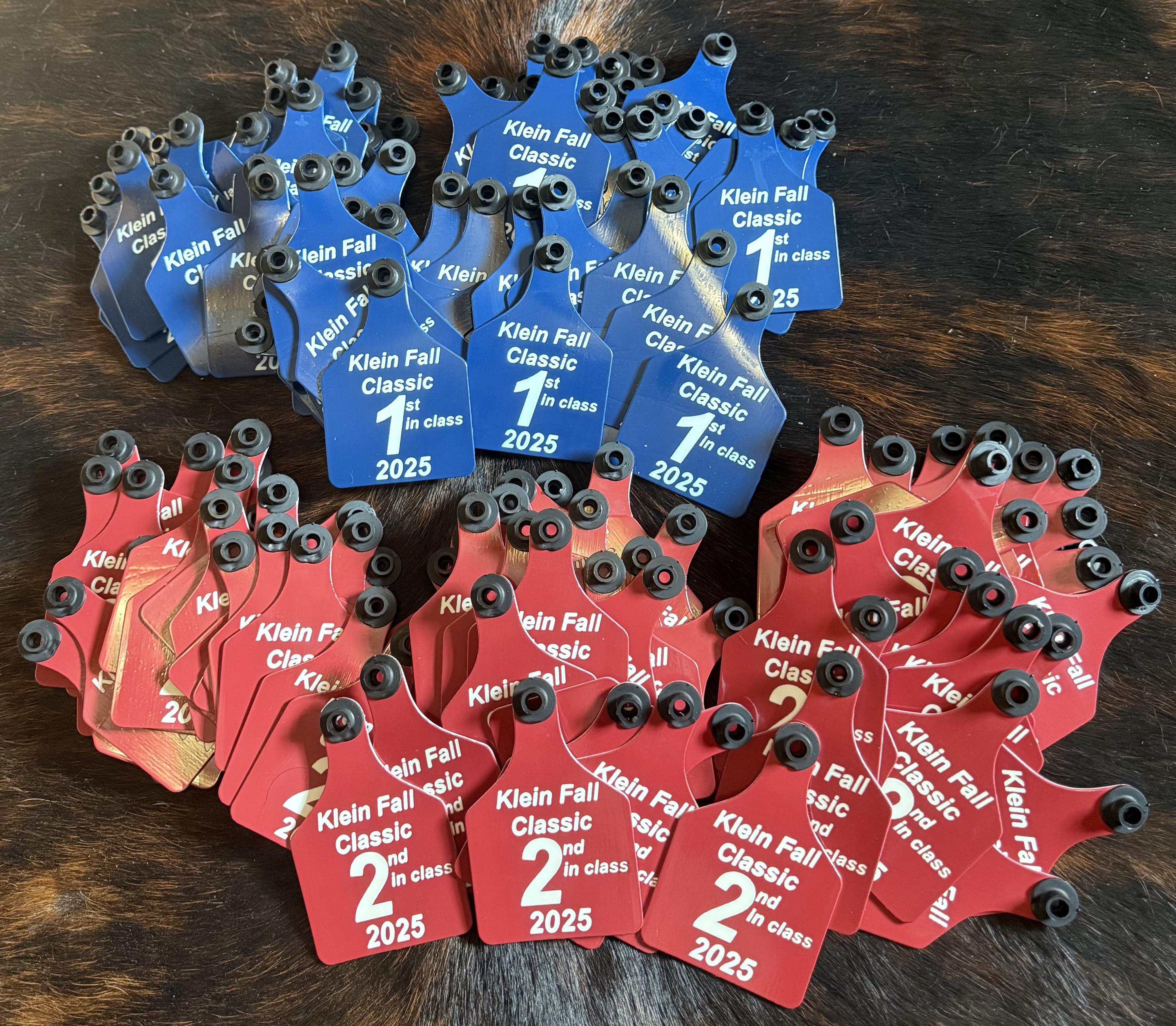 Custom Laser Engraved Cattle Ear Tags, Livestock ID, Never Fades, Made ...