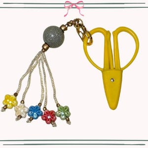 Happy ~ Scissor Fob & Snips