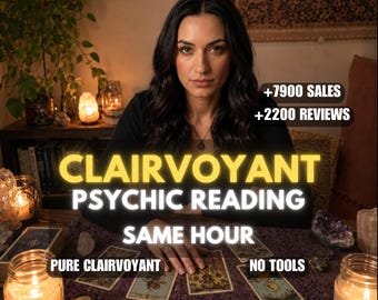 Clairvoyant Psychic Reading | Same Hour Spiritual Insight | Love, Medium & Life Guidance | Accurate Intuitive Reading