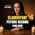 Clairvoyant Psychic Reading | Same Hour Spiritual Insight | Love, Medium & Life Guidance | Accurate Intuitive Reading product logo