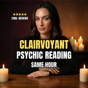 Clairvoyant Psychic Reading | Same Hour Spiritual Insight | Love, Medium & Life Guidance | Accurate Intuitive Reading