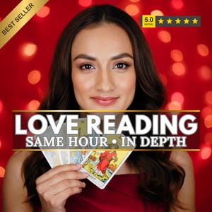 Love Tarot Reading • Twin Flame Psychic Guidance • Soulmate Insight • Medium Tarot Cards Session