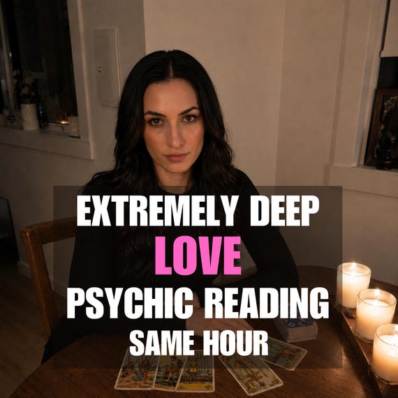 Accurate Love Psychic Reading, No Tools Tarot Relationship Insight (Same Hour)