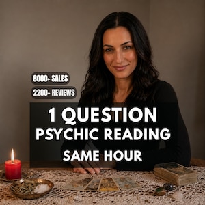 Lectura psíquica a la misma hora: una pregunta y respuesta / Percepción del tarot brutalmente honesta / Claridad psíquica rápida cuando la necesitas ahora