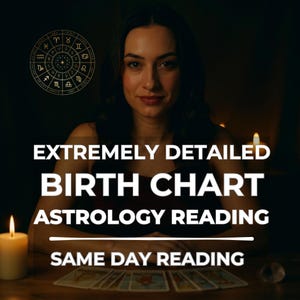 Geboortekaart lezen – diepgaande interpretatie van astrologische geboortehoroscoop, gepersonaliseerde astrologie lezen
