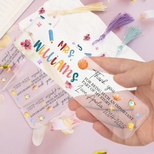 Teacher Appreciation Gift, Funny Teacher Bookmark,End of School Year Gift,Thank You Gift Teacher,My Story Bookmark Thank You Being Part Gift
