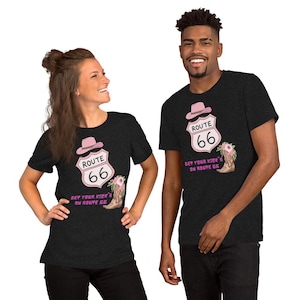 Get Your Kicks on Route 66 Men&#39;s Woman&#39;s t-shirt