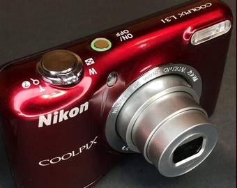 171 NIKON COOLPIX L820 レッド Nikon COOLPIX L820 16.0MP Digital Camera - Red | eBay